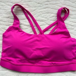 Lululemon NWT Bold Pink Energy Sports Bra Sz 8